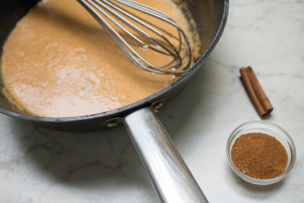 pumpkin puree for pumpkin spice latte